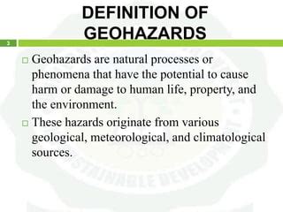 geohazard meaning